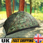 201 Person Instant Pop-Up Camping Tent Family Hiking Fishing Camouflage + Bag UK