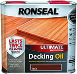 Ronseal Ultimate Protection Decking Oil Teak 2.5L