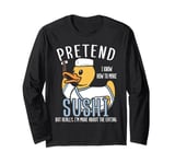 Sushi Rubber Duck Sashimi Duckling Long Sleeve T-Shirt