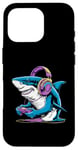 Coque pour iPhone 16 Pro Costume de requin pour adolescents - Jeu vidéo - Peluche requin