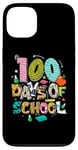 iPhone 13 100 Days Of School Teacher Kids Happy 100th Days Of School Case