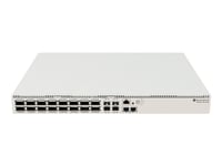 Mikrotik Crs520-4Xs-16Xq-Rm - Switch - L3 - 4 X 25 Gigabit Sfp28 + 16 X 100 Gigabit Qsfp28 - Stasjonær, Rackmonterbar