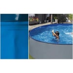 Gre Accessories Steel Pool Liner 730x375x120 Cm Blå 730 x 375 x 120 cm