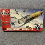 Airfix A02048A Messerschmitt Bf 109 E-4/E-7 WW2 Luftwaffe 1:72 kit