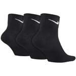 Nike Performance Socks 3 Pack UK 11- 14.5 EUR 46-50 Black