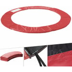 Arebos - Coussin de Protection pour Trampoline de Remplacement Trampoline Couverture Rembourrage Anti-déchirure 183 cm Rouge