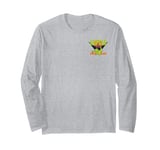 Rugrats Epic Reptar Retro Small Left Chest Pocket Logo Long Sleeve T-Shirt