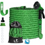 Vounot - Tuyau d'Arrosage Extensible 30m avec Accessoires vert