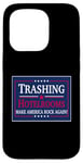 Coque pour iPhone 15 Pro Des chambres d'hôtel amusantes et saccadées font de l'America Rock Music Band un graphique