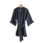 Lovely Linen Lovely Kimono Morgonrock S Grå