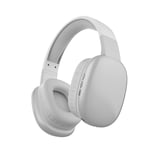 Oreillette Bluetooth Écouteur sans fil Réduction intelligente du bruit Son stéréo Casque de basses lourdes iOS Android AUX PC Gaming Earphone-Silver No Box