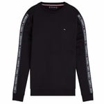 Tommy Hilfiger Long Sleeve Hwk Sweatshirt, Black