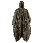 Militär kamouflage Ghillie Poncho 3D djur foto jakt för män kvinnor