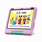 Amazon Fire HD 10 Kids tablet (newest gen) | ages 3–7, 10.1" brilliant screen, parental controls, 2-year worry-free guarantee, 2023 release, 32 GB, Pink