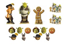 Shrek Mini Variety Pack with 3 Mini cutouts, 2 Tabletop Packs & 2 Mask Packs