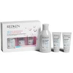 REDKEN, Offre Spéciale, 2 Formats Voyage Offerts, Kit De Soins Capillaires pour Cheveux Abîmés, Transformation Immédiate de la Fibre, Répare & Renforce, Acidic Bonding Concentrate