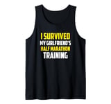 I Survived My Girlfriend's Half-Marathon Training, Running Tank Top