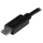 Startech USB OTG-kabel - Micro till M/M 20 cm