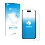 upscreen Protection Ecran pour Apple iPhone 15 Pro Max Antibactérien Film