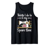 Quilting Knitting Crochet Sewing Machine Fabric Crafting Tank Top