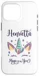 iPhone 16 Pro Max First Name Henrietta Personalized Henrietta Case