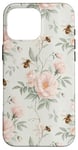 Coque pour iPhone 16 Pro Max Rose florale esthétique