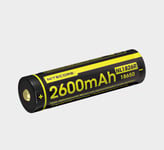 NITECORE 18650 2600MAH RECHARGABLE MICRO-USB