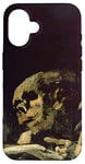 iPhone 16 Two Old Ones Eating Soup - The Witchy Brew by Francisco Goya Case