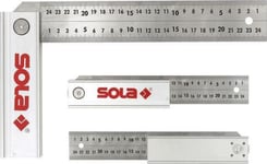 Adjustable Square Sola Quattro, 250 X 170 Mm, 45°/90°/135°