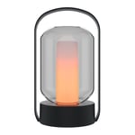 Uppladdningsbar Bordslampa Lantern Flame LED IP44