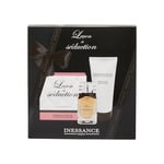 Inessance Paris - Coffret Inessance Leçon de Séduction - Coffret Cadeau pour Femme - Eau de Toilette 50 ml et Crème Mains 100 ml - Parfum Floral et Fruité - Fabriqué en France