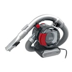 Black & Decker PD1200AV-XJ Black+Decker Flexi Auto Dustbuster 12 V, Gris/Rouge