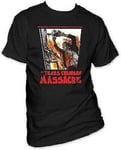 TEXAS CHAINSAW MASSACRE WHAT HAPPENED IS TRUE! BLOOD SCARY CLASSICT SHIRT S-2XL