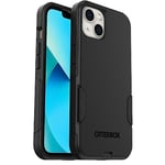 OtterBox iPhone 13 (ONLY) Commuter Series Case - BLACK, slim & tough, pocket-friendly, with port protection