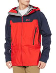 Millet - Kamet Light GTX JKT M - Veste Hardshell Homme - Membrane Gore-Tex Imperméable - Alpinisme - Rouge/Bleu