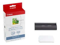 Canon Kc-18Is - Skrivebåndskassett Og Papirsett - For Canon Selphy Cp1000, Cp1200, Cp1300, Cp820, Cp900, Cp910