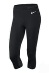 Nike Pro Hypercool Women's Black Training Capris Size UK Large 31.5-34.5" Waist