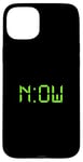 Coque pour iPhone 15 Plus Motif vert vieilli The Time Is Now