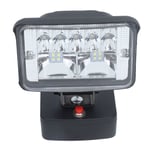 Projecteur LED Super lumineux pour l'ext&eacute;rieur, avec Flash, pour batterie au Lithium Bosch s&eacute;rie BAT 18V