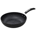 Scoville Neverstick Non-stick Aluminium Wok, 28cm