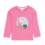 Peppa Pig Girls Teddy Long-Sleeved T-Shirt