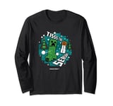 Minecraft Christmas Tisss The Season! Creeper Snowballs Long Sleeve T-Shirt