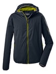 Killtec Men's Veste softshell à capuche, compressible - Blouson Trin MN SOFTSHELL JCKT, dark navy, S, 36870-000