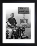 Steve McQueen Great Escape Framed Photo