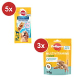 PEDIGREE BIEN-ETRE grand chien 3 Aliments complémentaires Immunité +35 Dentastix