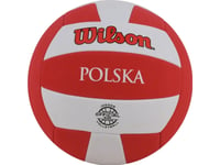 Volleyball Wilson Super Soft Play Vb Polska Offisiell Størrelse Hvit-Rød Wth90118xbpo - 5