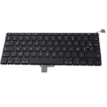 OLVINS Clavier Français Compatible pour MacBook Pro Unibody 13" A1278 Clavier AZERTY Années 2008 2009 2010 2011 2012