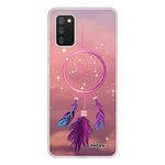 Evetane - Coque Silicone Compatible Samsung Galaxy A02S - Protection Intégrale 360, Fine et Transparente - Coque Avant & Arrière - Haute Résistance - Attrape rêve Rose