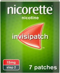 Nicorette Invisi 15mg Patch, Step 2, (7 Patches), Nicotine Patches for... 