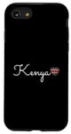 Coque pour iPhone SE (2020) / 7 / 8 I Love Kenya Proud Kenyan Pride Voyage assorti